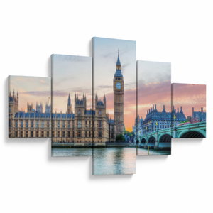 Kép - London pasztell színekben (V024605V12570)