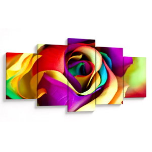 Kép - Színes rózsa (V024621V150805PCS)
