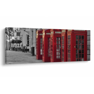 Obraz - Londýnské telefonní budky (V024665V14558)
