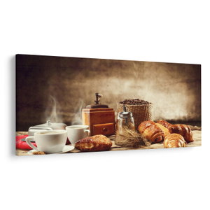 Obraz - Káva a snídaně (V024695V200100)