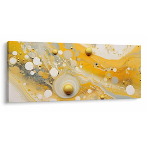Tablou - fundal abstract cu decor de aur