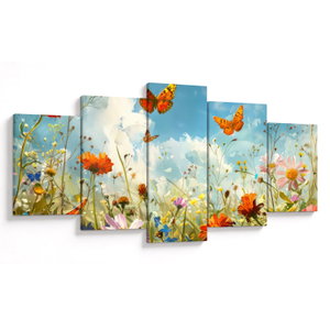 Obraz - Motýli na letní louce (V024762V150805PCS)