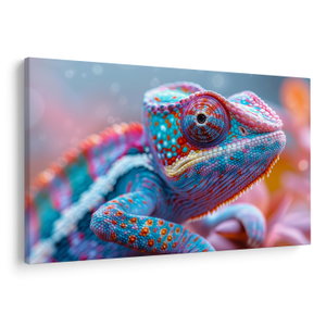 Obraz - Zbarvený chameleon