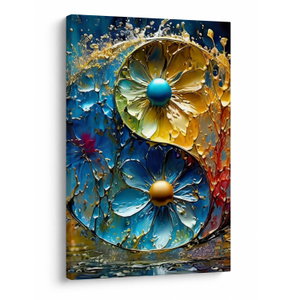 Schilderij - Harmonie en evenwicht (V024819V6090)