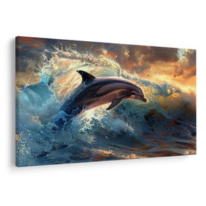 Obraz - Delfin, ilustracje