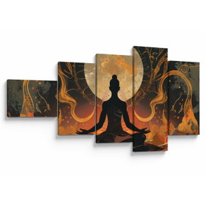 Schilderij - Meditatie (V024834V11060)
