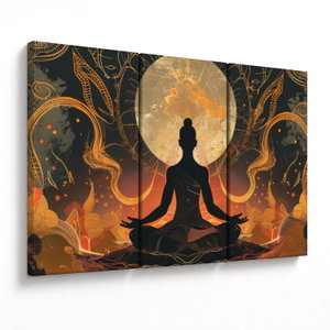 Schilderij - Meditatie (V024834V120803PCS)