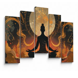 Schilderij - Meditatie (V024834V12590)
