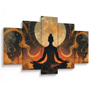 Schilderij - Meditatie (V024834V150105)