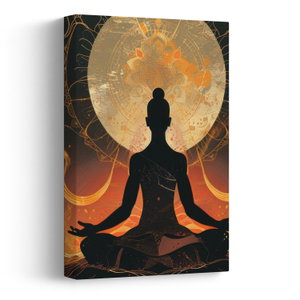 Schilderij - Meditatie (V024834V2030)