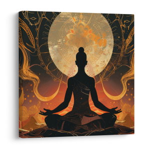 Schilderij - Meditatie (V024834V5050)