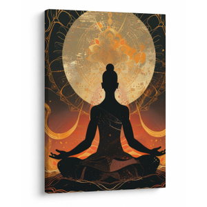 Schilderij - Meditatie (V024834V5070)