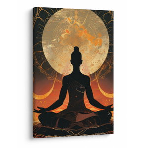 Schilderij - Meditatie (V024834V6090)