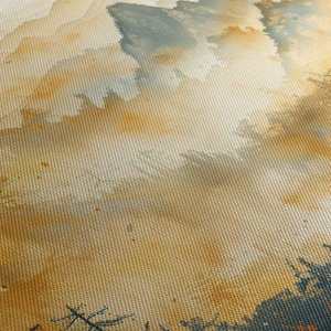 Obraz - Pohoří, akvarel (5)