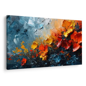 Tablou - Pictură abstractă de flori III.