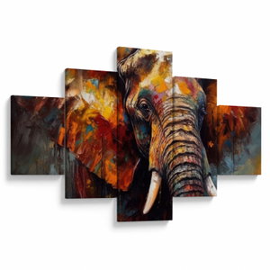 Tablou - Pictura unui elefant (V024913V12570)