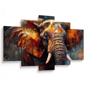 Tablou - Pictura unui elefant (V024913V150105)