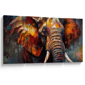 Tablou - Pictura unui elefant (V024913V16080)