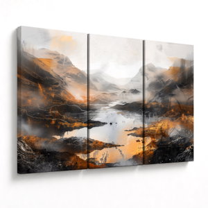 Obraz - Malba horské krajiny (V024941V120803PCS)