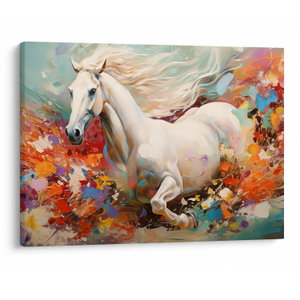 Schilderij - Een paard schilderen