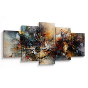 Schilderij - Abstracte afbeeldingen