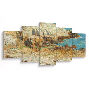 Kép - Childe Hassam, A North East Headland, reprodukciók (órával) (V025165V15080C)