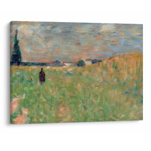 Obraz - Georges Seurat, A Summer Landscape, reprodukcia