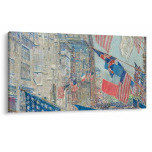 Obraz - Childe Hassam, Allies day, reprodukce (V025167V12070)