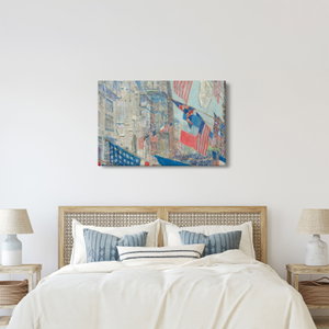 Obraz - Childe Hassam, Allies day, reprodukce (4)