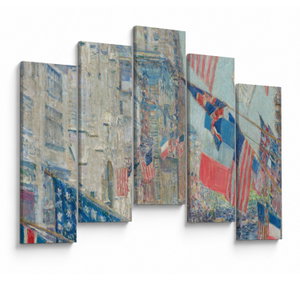 Obraz - Childe Hassam, Allies day, reprodukce (V025167V12590)