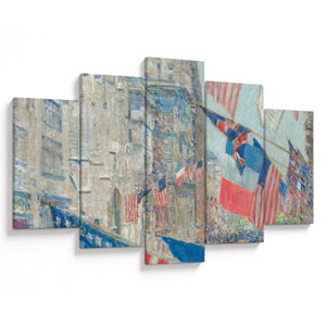 Obraz - Childe Hassam, Allies day, reprodukce (V025167V150105)