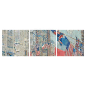 Tablou - Childe Hassam, Allies day, reproducere (6)