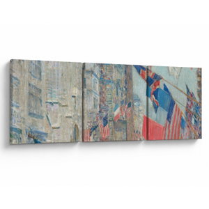 Tablou - Childe Hassam, Allies day, reproducere (1)