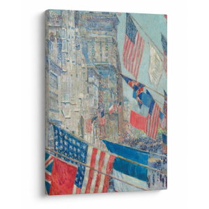 Obraz - Childe Hassam, Allies day, reprodukce (V025167V5070)