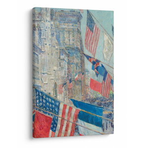 Obraz - Childe Hassam, Allies day, reprodukce (V025167V6090)