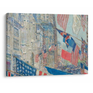 Obraz - Childe Hassam, Allies day, reprodukce (V025167V7050)