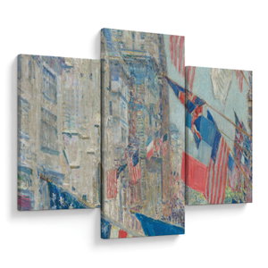 Obraz - Childe Hassam, Allies day, reprodukce (V025167V90603PCS)