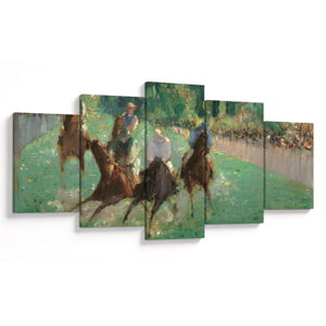 Obraz - Edouard Manet, At the Races, reprodukce (V025169V150805PCS)