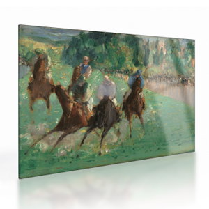 Skleněný obraz - Edouard Manet, At the Races, reprodukce (V025169V7050GD)