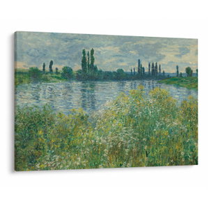Obraz - Claude Monet, Banks of the Seine, reprodukce (V025170V10070)