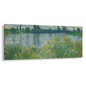 Obraz - Claude Monet, Banks of the Seine, reprodukce (V025170V12050)