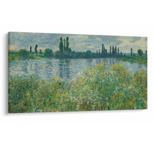Obraz - Claude Monet, Banks of the Seine, reprodukce (V025170V12070)