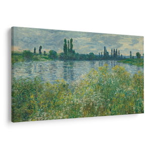 Obraz - Claude Monet, Banks of the Seine, reprodukce (V025170V12080)