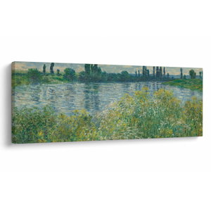 Obraz - Claude Monet, Banks of the Seine, reprodukce (V025170V14558)