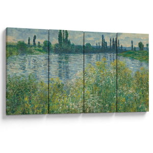 Obraz - Claude Monet, Banks of the Seine, reprodukce (V025170V16080)