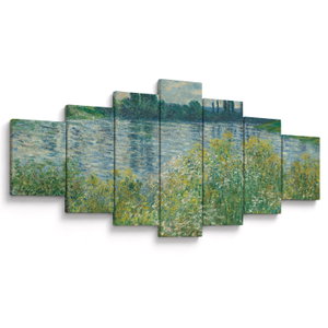 Obraz - Claude Monet, Banks of the Seine, reprodukce (V025170V210100)