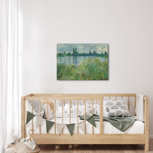 Obraz - Claude Monet, Banks of the Seine, reprodukce (4)