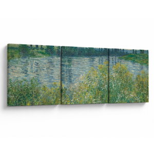 Obraz - Claude Monet, Banks of the Seine, reprodukce (V025170V9030)