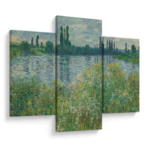 Obraz - Claude Monet, Banks of the Seine, reprodukce (V025170V90603PCS)