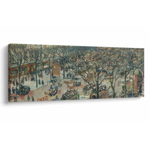Tablou - Camille Pissarro, Boulevard des Italiens, Morning, Sunlight, reproducere (V025177V10040)